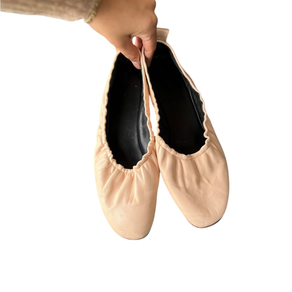 CELINE Phoebe Philo Leather Pink Ballet Ballerina Flats Slip Ons - Picture 10 of 10